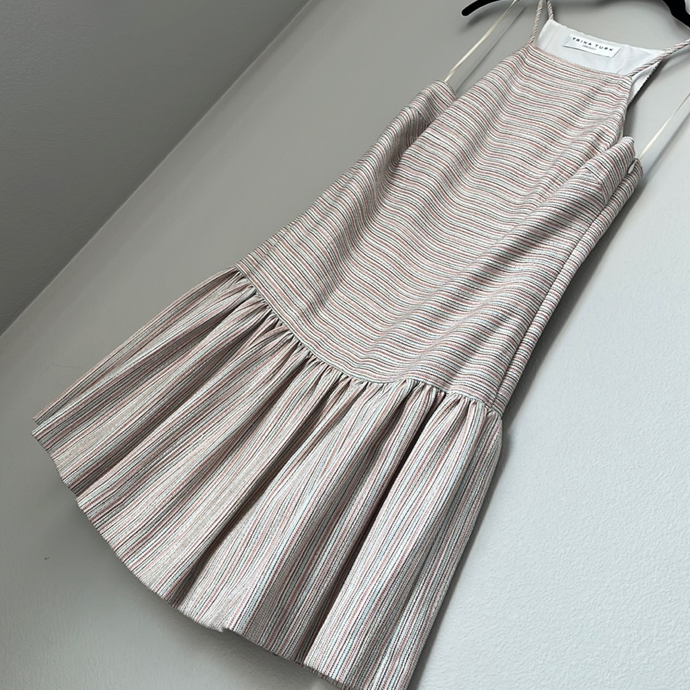 Trina Turk Multi-Colored Striped Dress - Picture 8 of 15